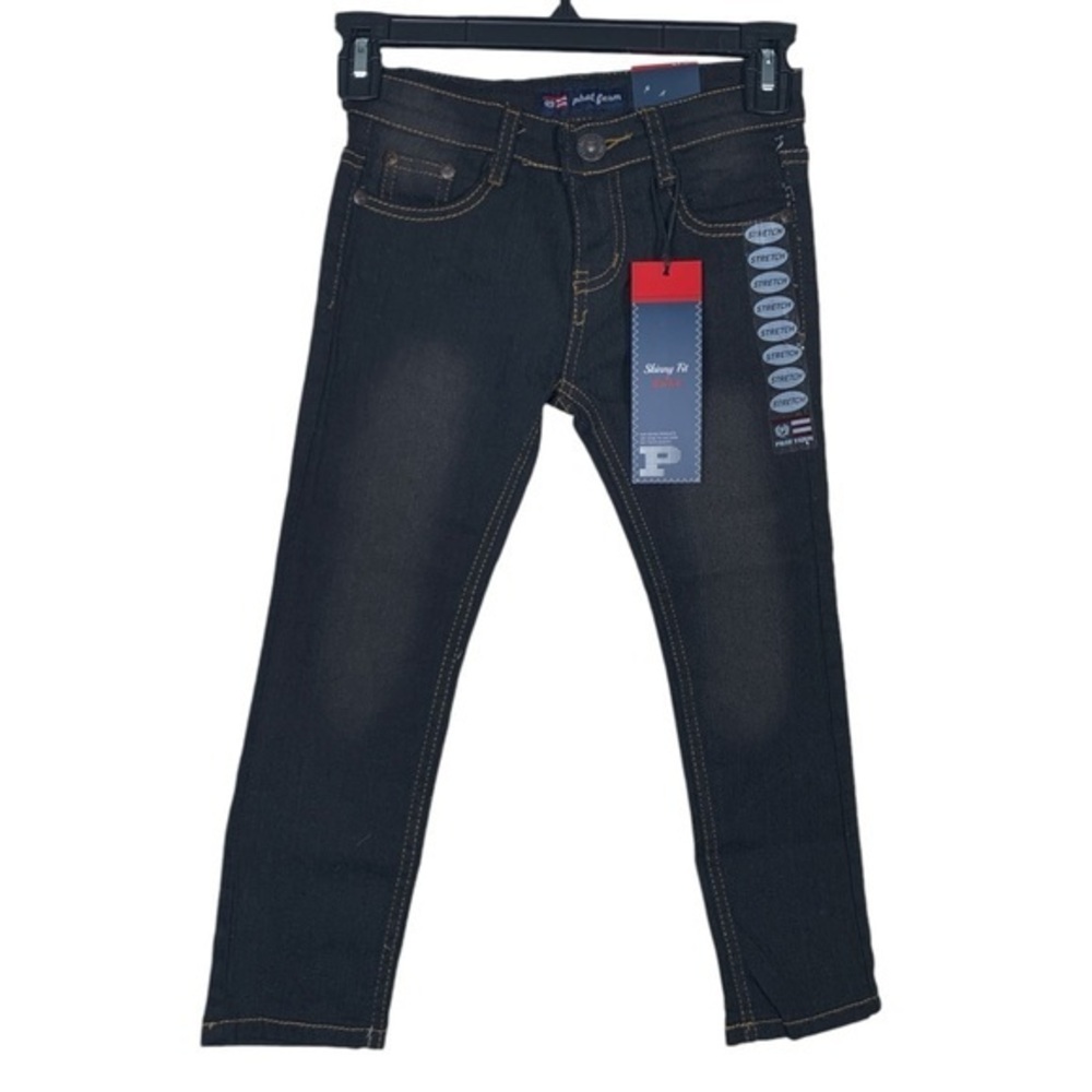 Phat Farm Black Skinny Jeans Size 4T NWT #C-05